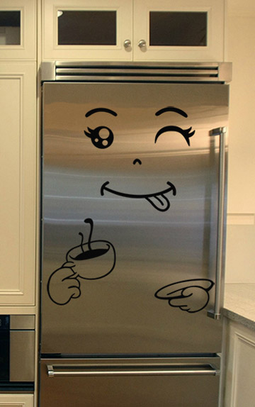 Autocolant frigider: utilitate și decor modern în bucătăria ta
