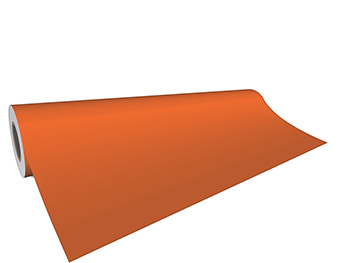 Autocolant portocaliu mat Oracal Economy Cal, Orange 641M034, 100 cm lățime