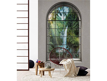 Fototapet 3D Rainforest, Komar, model fereastră, 200x250 cm