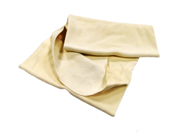 Lavetă piele căprioară, pentru curăţare şi uscare, 40x60 cm, forma neregulata
