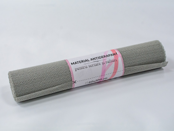 Material protecţie antialunecare gri, Folina 8630, pentru sertare si rafturi, rola de 30 cm x 2 metri