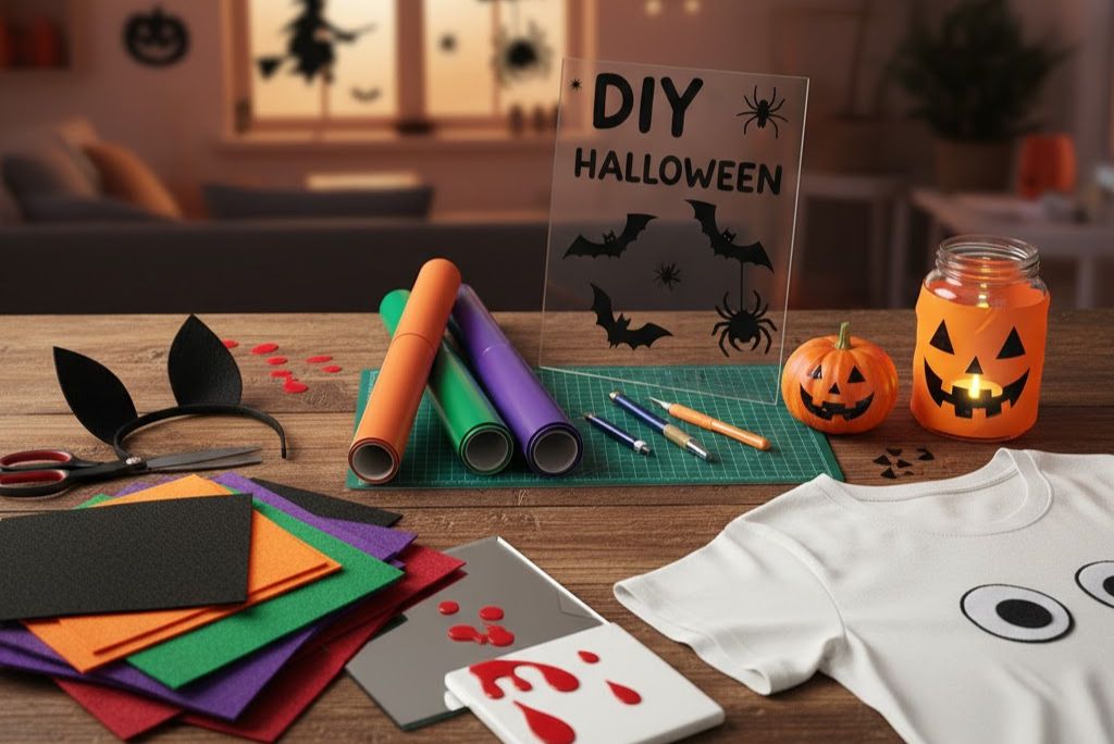DIY Halloween rapid și accesibil: 5 Idei de costume și decorațiuni cu pâslă și autocolant Folina
