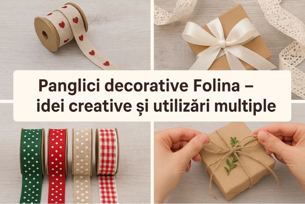 Panglici decorative – multiple funcționalități pentru înfrumusețarea obiectelor din jur Panglici decorative – multiple funcționalități pentru înfrumusețarea obiectelor din jur