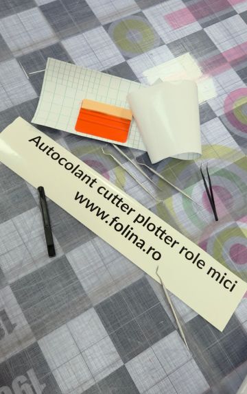 Seturi autocolant, folie transfer și accesorii – soluția completă pentru stickere, DIY și personalizări cu cutter plotter
