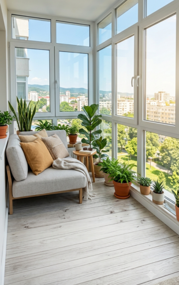 Cum răcorești balconul vara cu folie de protecție solară pentru geamuri