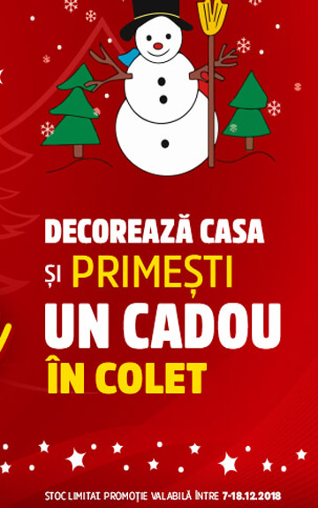 Decorațiuni și idei de cadouri pentru un Crăciun de vis. Profită de ofertele Folina! 