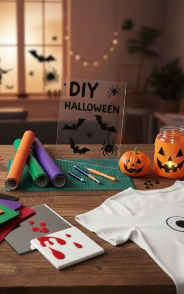 DIY Halloween rapid și accesibil: 5 Idei de costume și decorațiuni cu pâslă și autocolant Folina