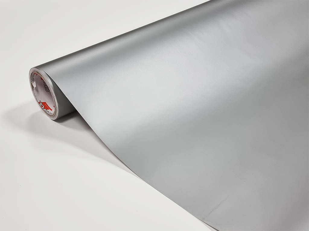 Autocolant Oracal cu aspect mat, gri- argintiu, Silver Gray 090