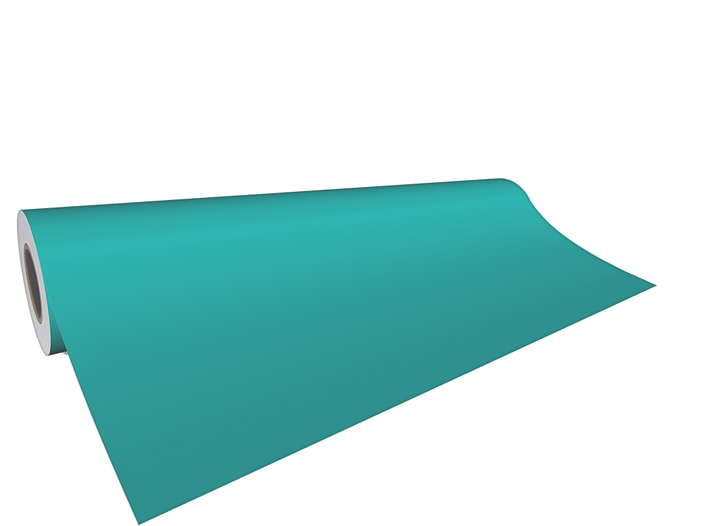 Autocolant turcoaz mat Oracal 641M Economy Cal, Turquoise 054, 100 cm lățime