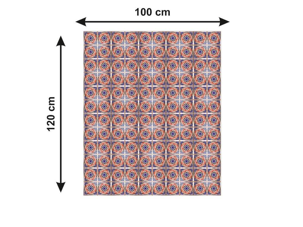 Autocolant-podea-model-azulejo-coral-metru-3-3074
