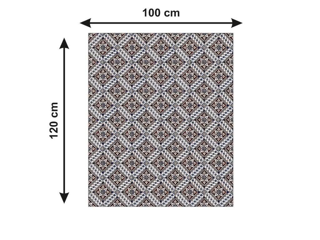 Autocolant-podea-model-azulejos-romb-brun-metru-3-5592