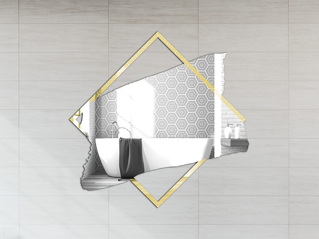 Oglinda-acrilic-model-romb-abastract-auriu-argintiu-1-5105