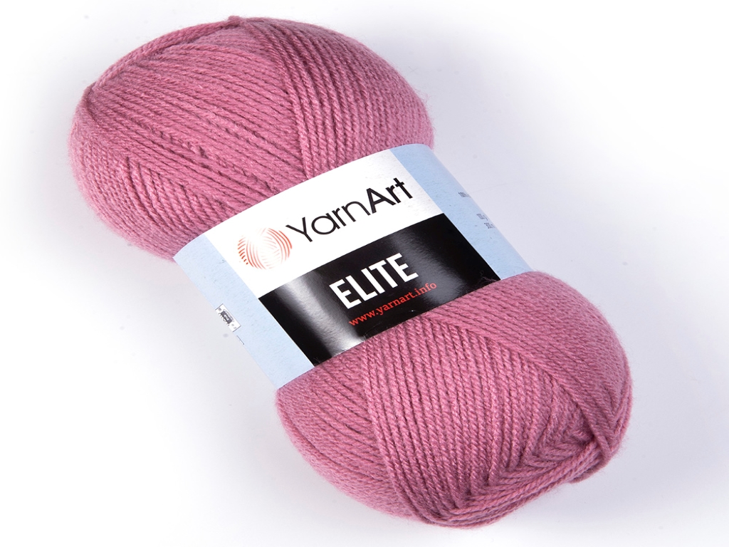 Fir textil Yarn Art Elite roz pudrat 3017, pentru tricotat
