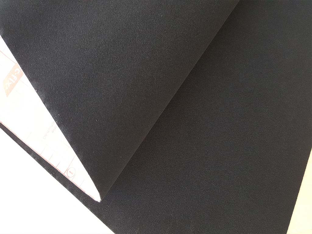 Autocolant catifea neagră, d-c-fix, aspect mat, rola de 90 cm  x 5 metri