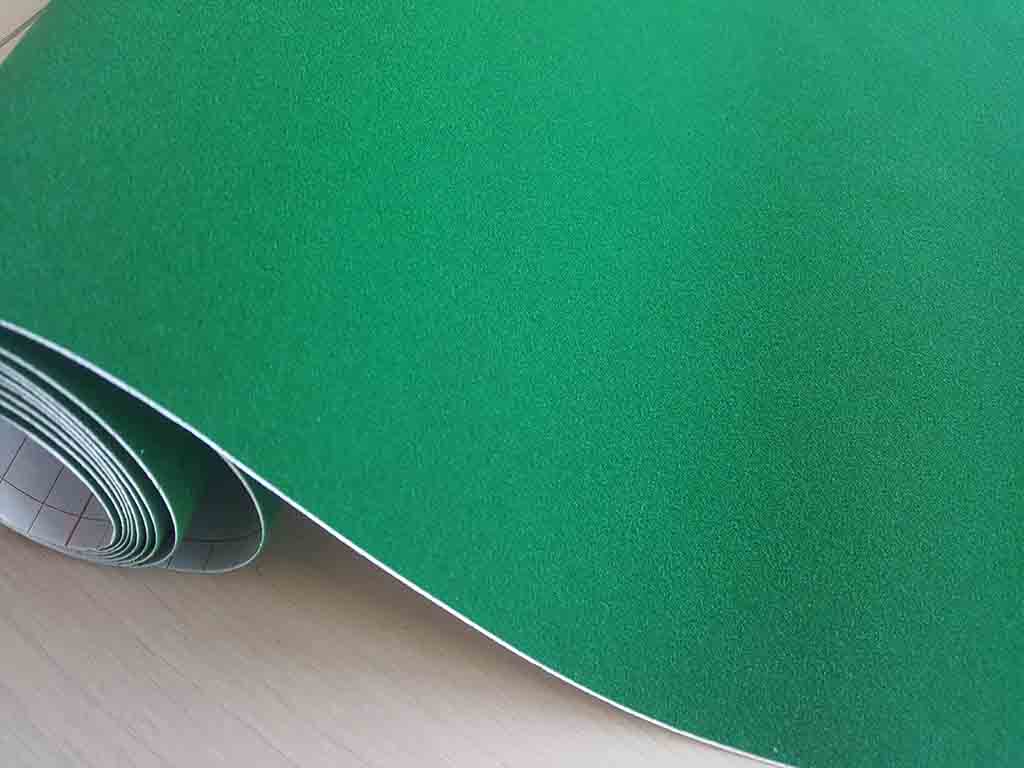 Autocolant catifea verde d-c-fix, rolă de 45 cm x 5 metri, cu racletă şi cutter