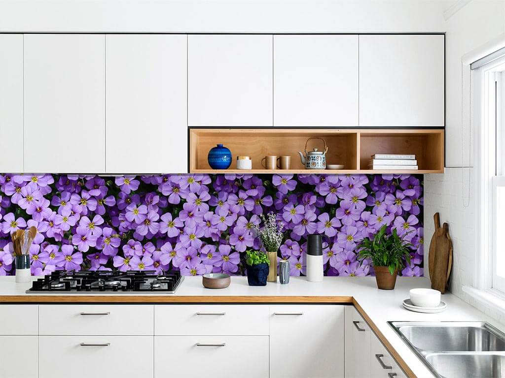 autocolant-decorativ-flori-violet-7875