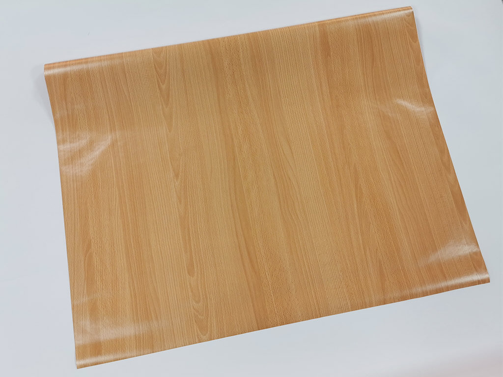 Autocolant mobilă Rotbuche, d-c-fix, model lemn, bej roșiatic, 90x200 cm