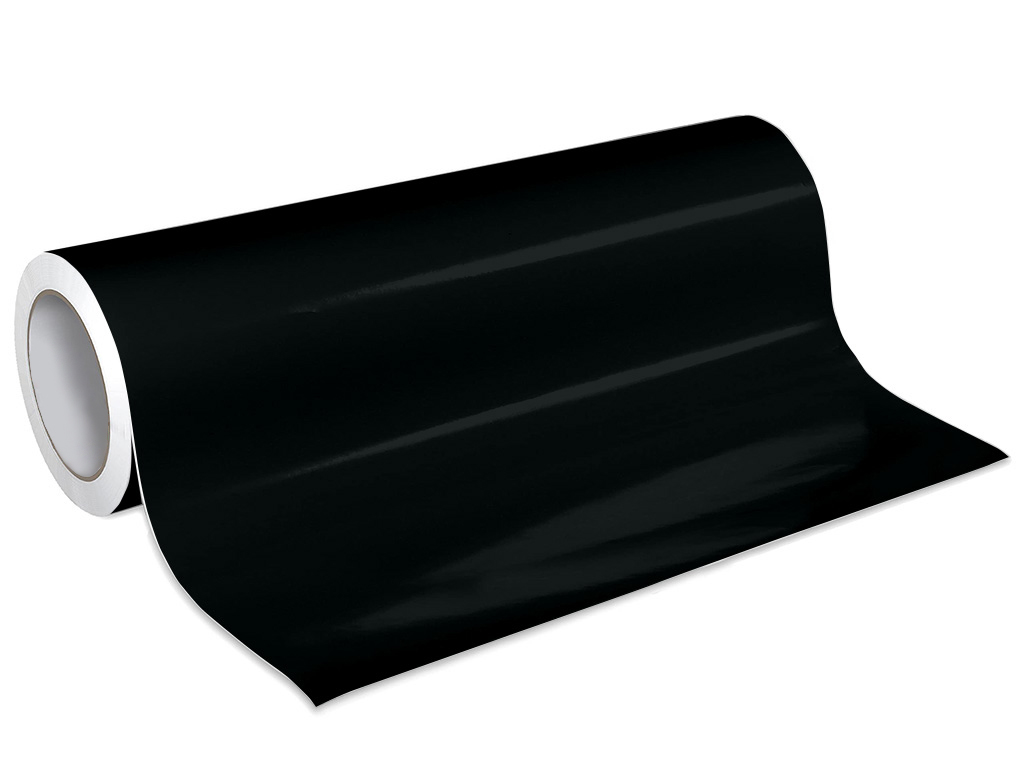 Autocolant negru lucios, X-Film Black 3610, rolă de 30 cm x 5 m