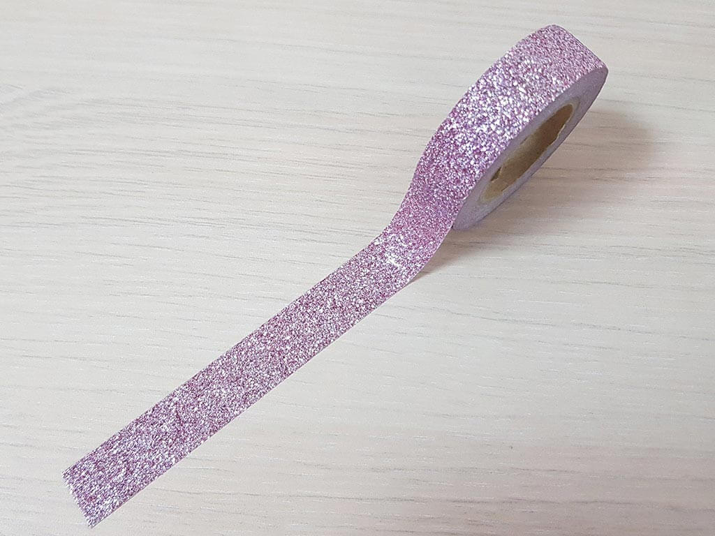 banda-adeziva-washi-tape-glitter-roz-1440