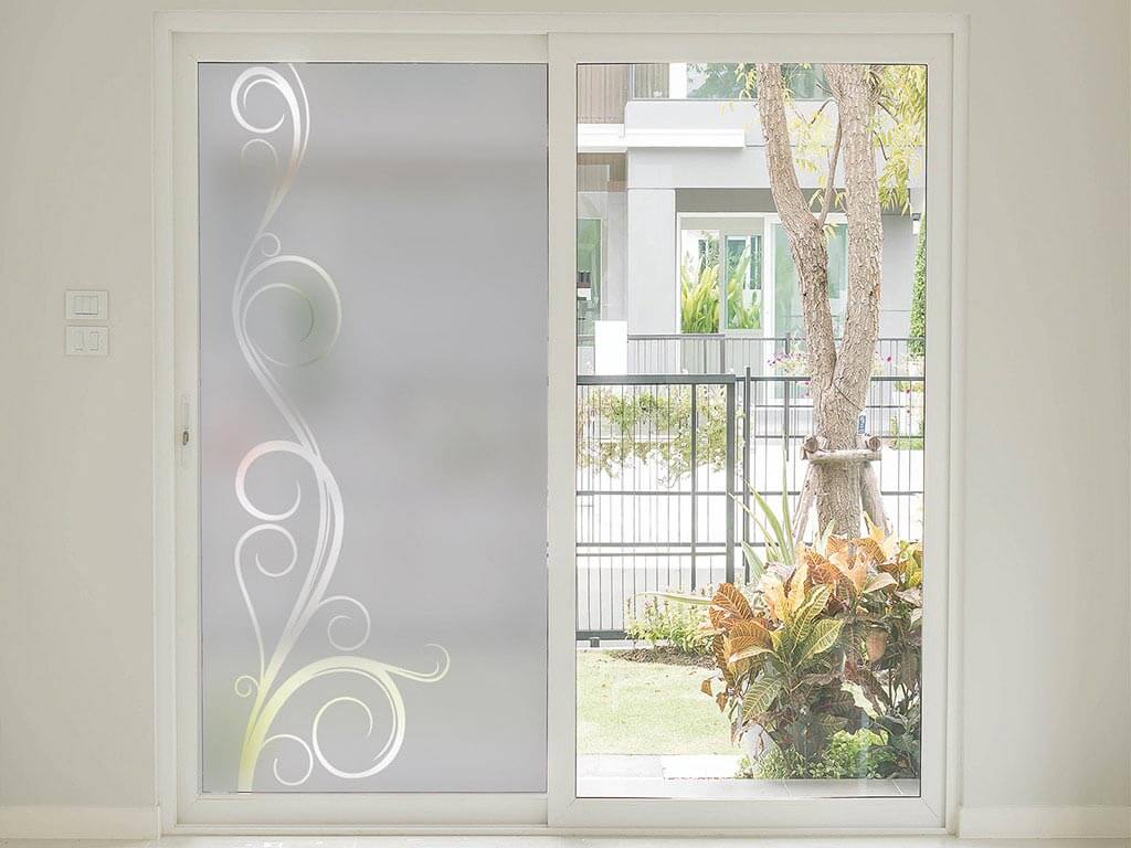 Folie sablare decorativă Graţiela, Folina, pentru uşi din sticlă, rolă de 100x210 cm