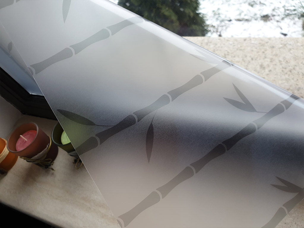 Folie geam autoadezivă Shira, Folina, efect de sablare, 100 cm lăţime