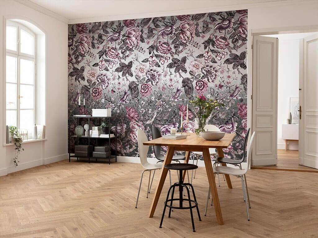 Fototapet floral Secret, Komar, multicolor, 400x280 cm