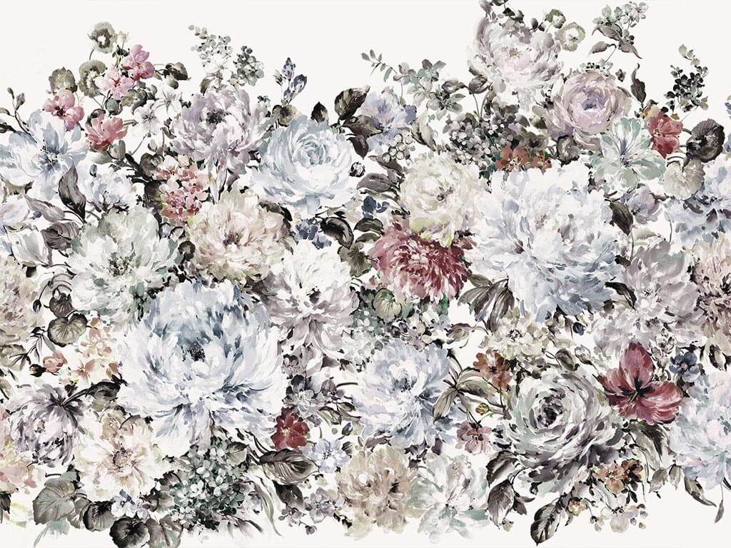 Fototapet floral Posy, Komar, print digital, 400x280 cm