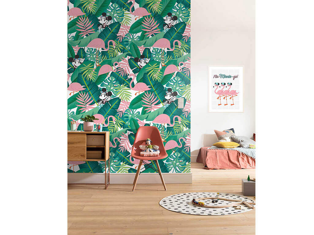 fototapet-minnie-tropical-2750