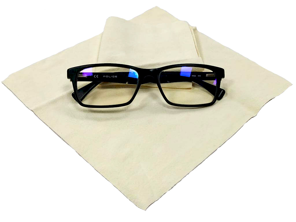 Lavetă piele căprioară pentru ochelari sau lentile - 20x20 cm