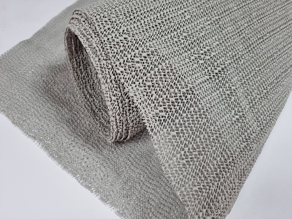 Material protecţie antialunecare gri, pentru sertare şi rafturi, rolă de 60x100 cm