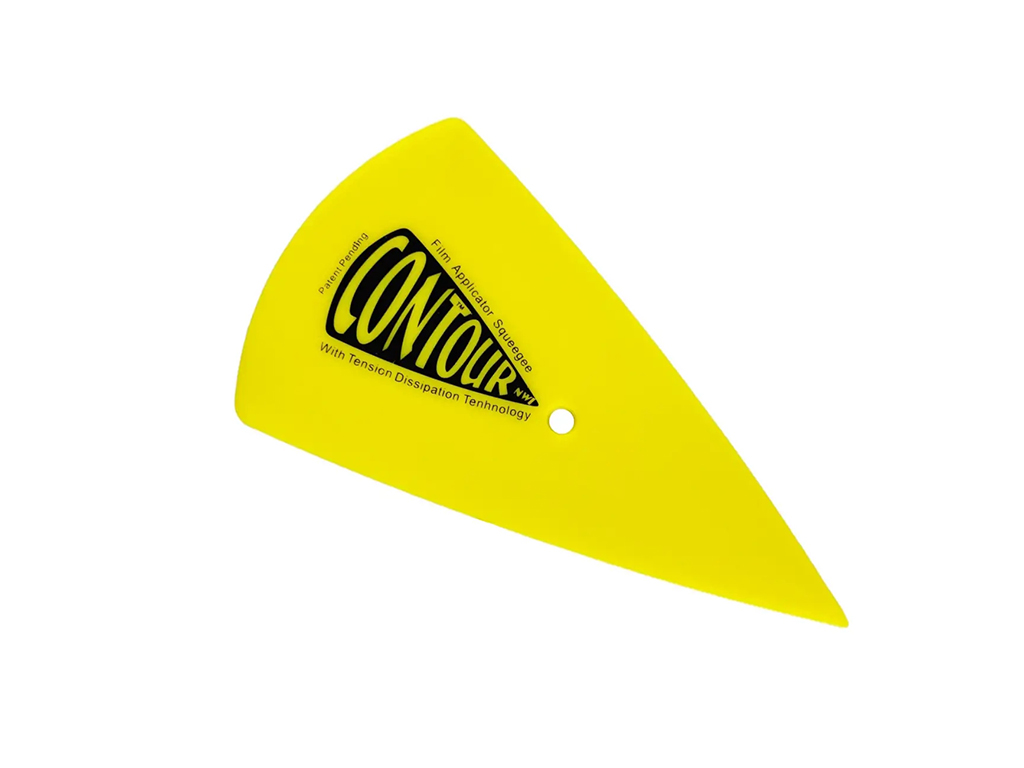 Racletă plastic, Folina, pentru aplicare autocolant și folie auto