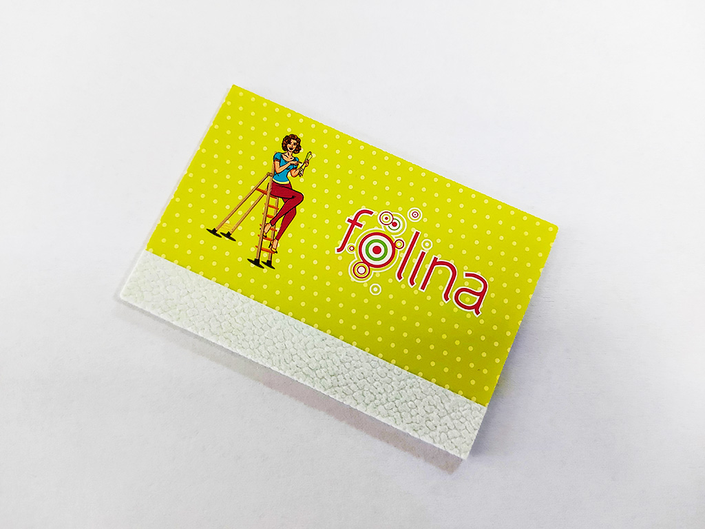 Sticker tip tablă de scris, Folina, model notițe, 120x154 cm, racletă de aplicare inclusă în set