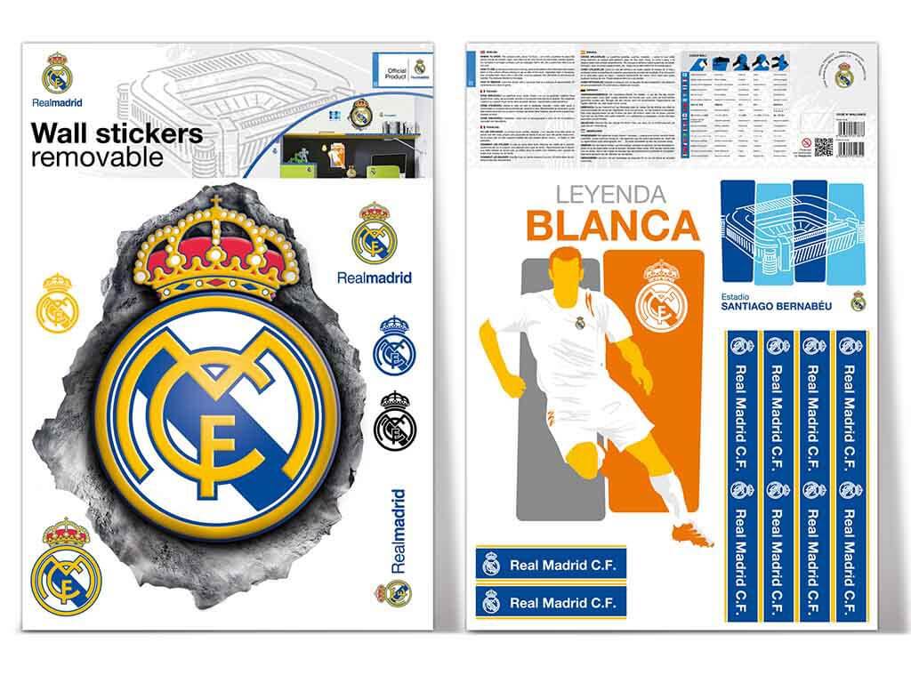  Sticker  logo  Real  Madrid  sticker  pentru baieti sticker  