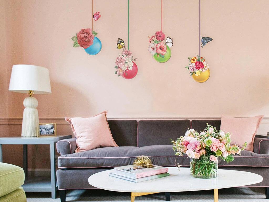 stickere-decorative-globuri-cu-flori-7490