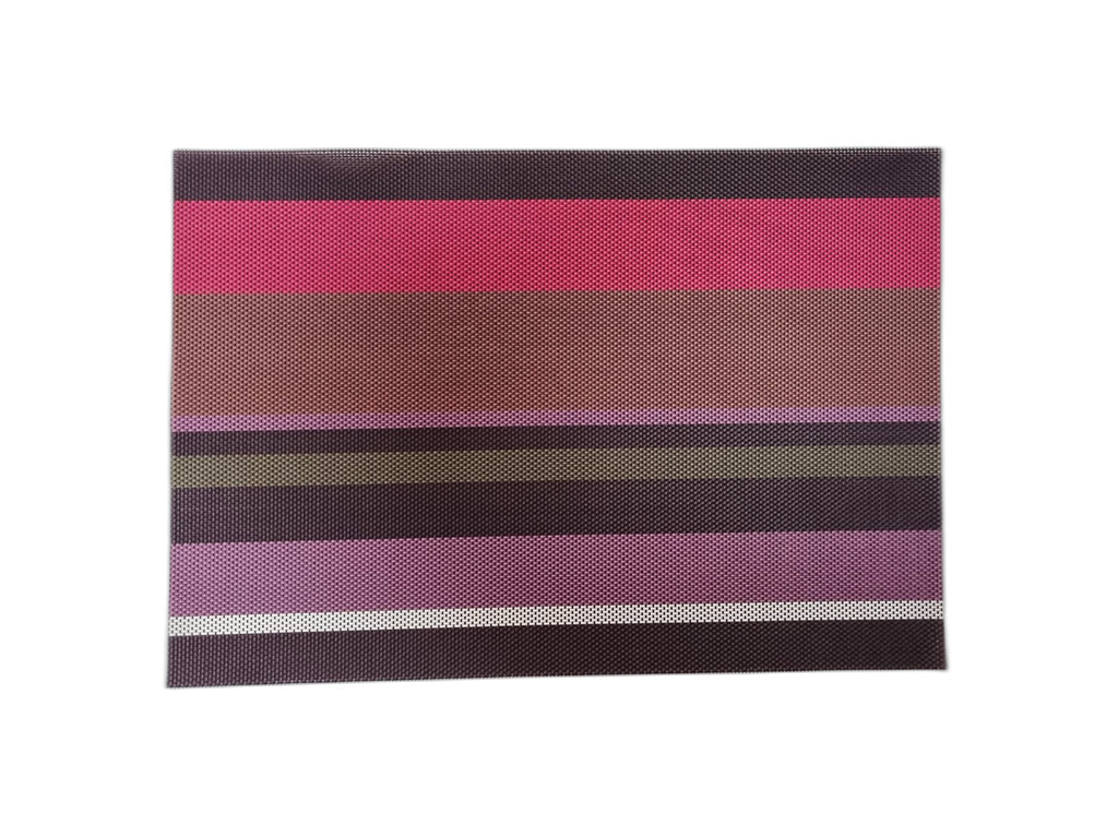 Suport farfurie masă Claris, Folina, nuanțe de mov, 45 x 30 cm - set 2 bucati