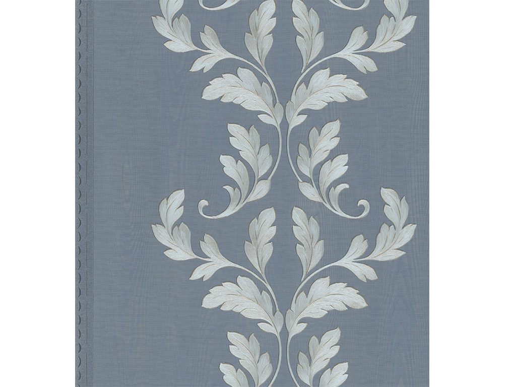 Tapet clasic albastru, tip bordură decorativă, Marburg Opulence Classic 58255
