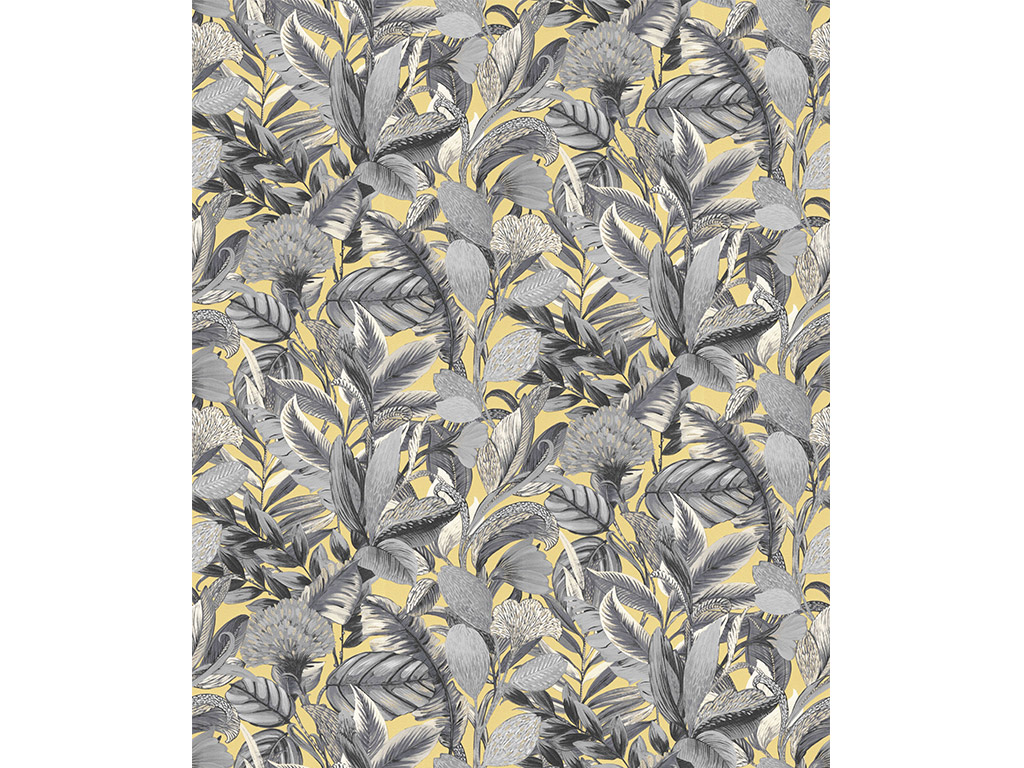 tapet-floral-bej-gri-5066