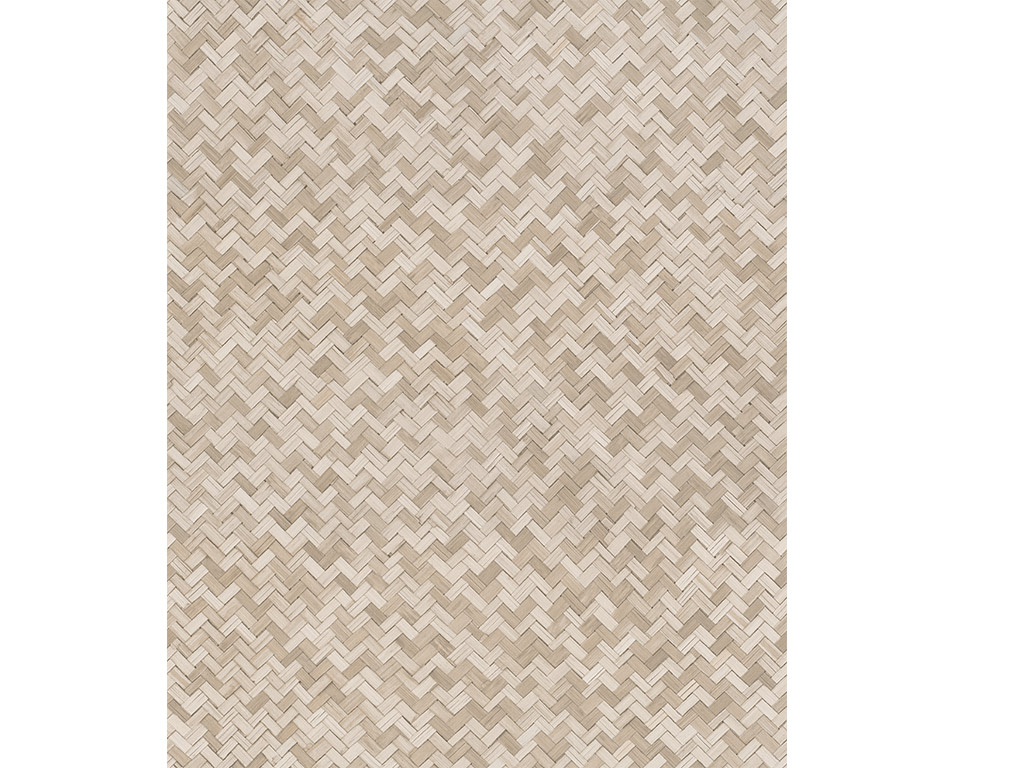 Tapet bej nisipiu cu model geometric, Marburg Botanica 33309