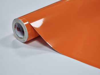 Autocolant portocaliu lucios, Oracal Economy Cal, Pastel Orange 641G035, 100 cm lățime