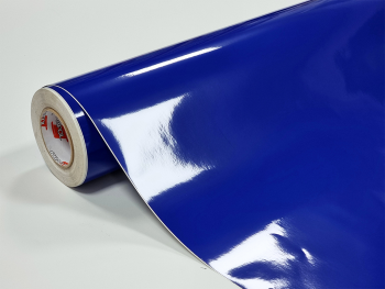 Autocolant albastru lucios Oracal Economy Cal, King Blue 641G049, lățime 100 cm
