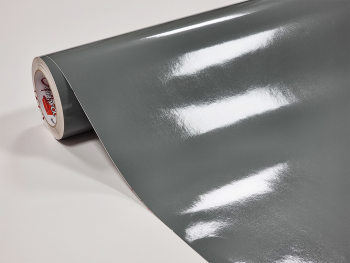 Autocolant gri lucios Oracal Economy Cal, Grey 641G071, 100 cm lăţime