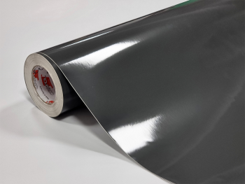 Autocolant gri lucios Oracal 641G Economy Cal, Dark Grey 073, lățime rolă 100cm