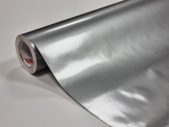 Autocolant gri argintiu lucios Oracal Economy Cal, Silver Grey 641G090, lățime 100 cm