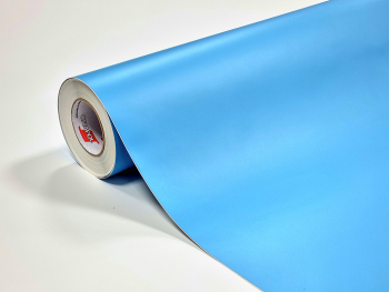 Autocolant bleu mat Oracal Economy Cal, Ice Blue 641M056, lățime 126 cm