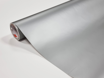 Autocolant gri argintiu mat Oracal Economy Cal, Silver Gray 641M090, 100 cm lățime