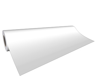 Autocolant alb mat, X-Film White 3616, 126 cm latime, racletă de aplicare inclusă la fiecare comandă.