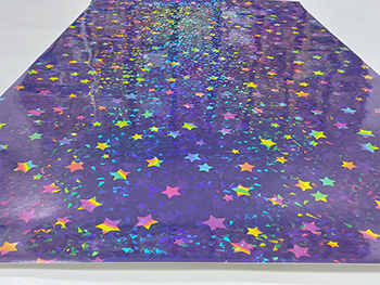 Autocolant holografic decorativ, Folina, model HOL08, 60x200 cm 