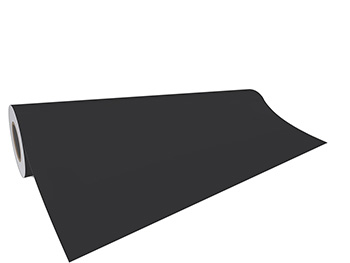 Autocolant negru mat, X-Film Black 3615, lățime 126 cm, racletă de aplicare inclusă la fiecare comandă.