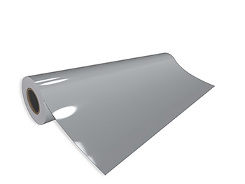 Autocolant gri argintiu lucios Oracal Economy Cal, Silver Grey 641G090, lățime 100 cm