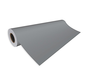 Autocolant gri mat, X-Film Traffic Grey 3609, lățime 126 cm, racletă de aplicare inclusă la fiecare comandă.